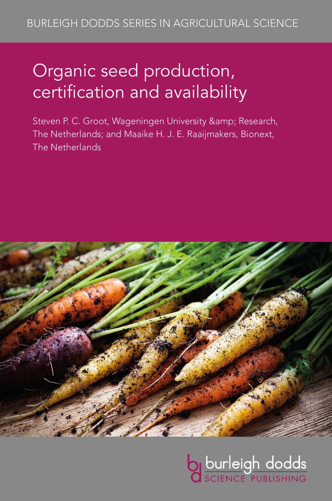 Cover image for Organic seed production, certification and availability ISBN 9781838796464